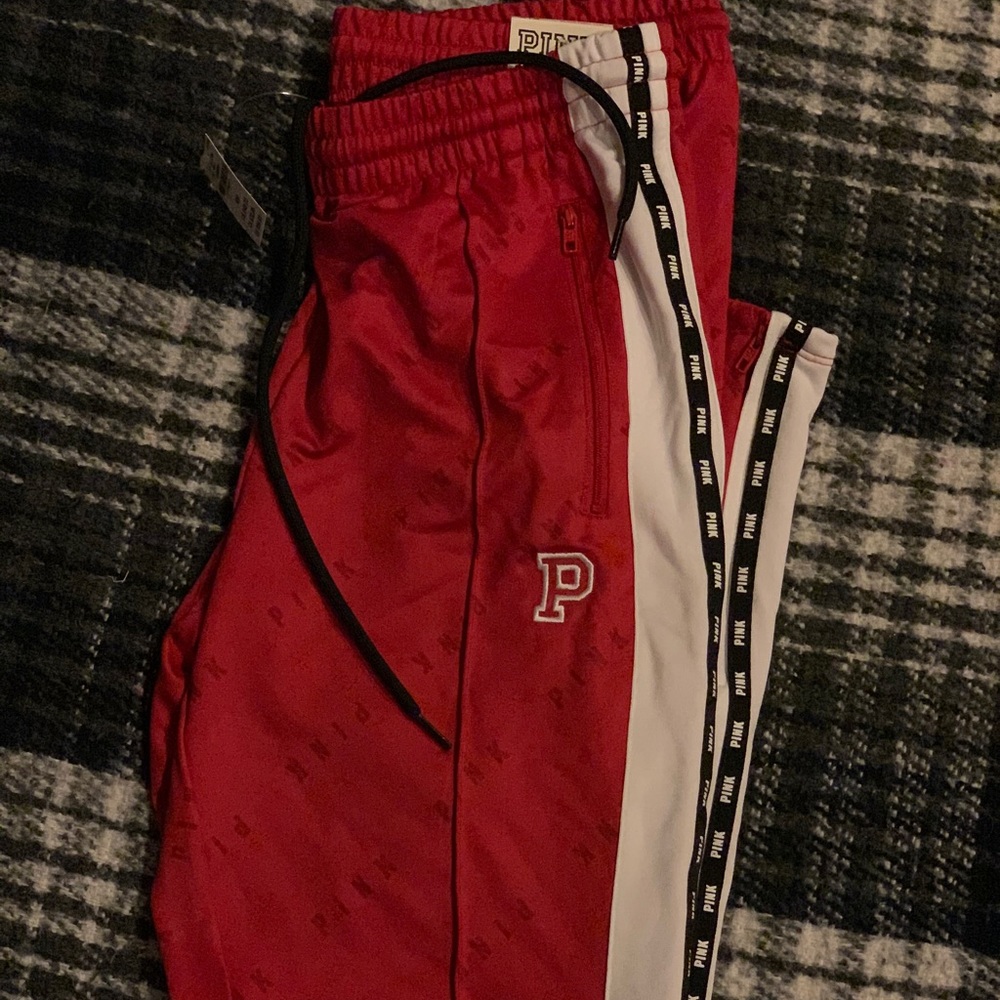 Authentic Pink Track Pants NWT